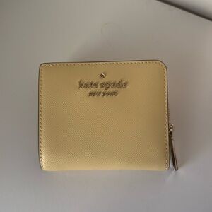 Yellow Kate spade wallet